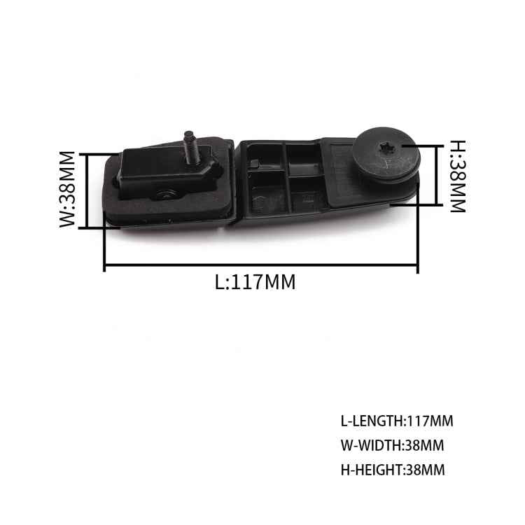 2 PCS Car Windshield Rear Liftgate Glass Hinge YL8Z78420A68BA for Ford