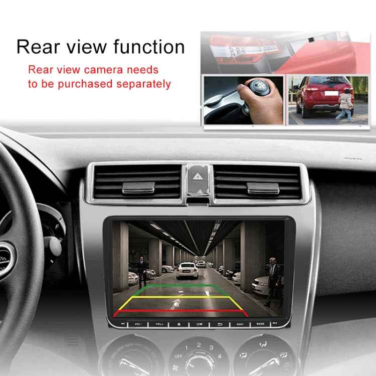 CKVW92 HD 9 inch 2 Din Android 6.0 Car MP5 Player GPS Navigation Multimedia Player Bluetooth Stereo Radio for Volkswagen, Support FM & Mirror Link, Europe Map Version