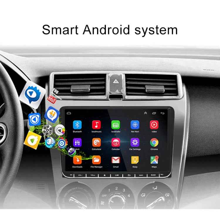 CKVW92 HD 9 inch 2 Din Android 6.0 Car MP5 Player GPS Navigation Multimedia Player Bluetooth Stereo Radio for Volkswagen, Support FM & Mirror Link, Europe Map Version