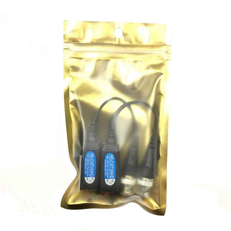 2 PCS Anpwoo 200TC Screwless-type Video Balun HD-CVI/AHD/TVI 1CH Passive Transceiver