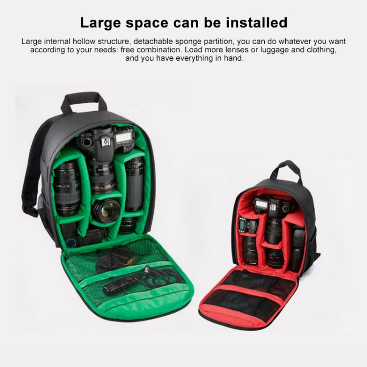 INDEPMAN DL-B012 Portable Outdoor Sports Backpack Camera Bag for GoPro, SJCAM, Nikon, Canon, Xiaomi Xiaoyi YI, Size: 27.5 * 12.5 * 34 cm