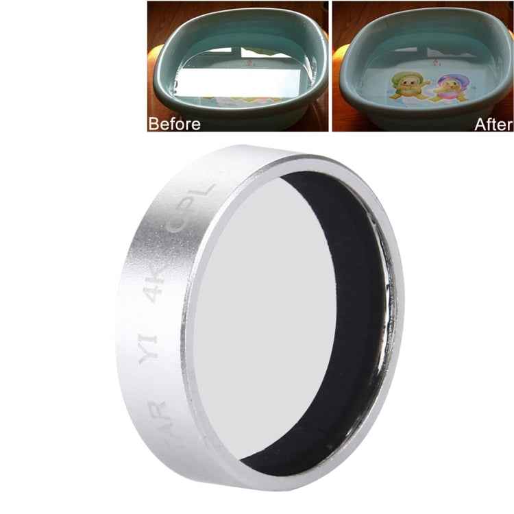 JUNESTAR for Xiaomi Xiaoyi Yi II 4K Sport Action Camera Proffesional CPL Filter