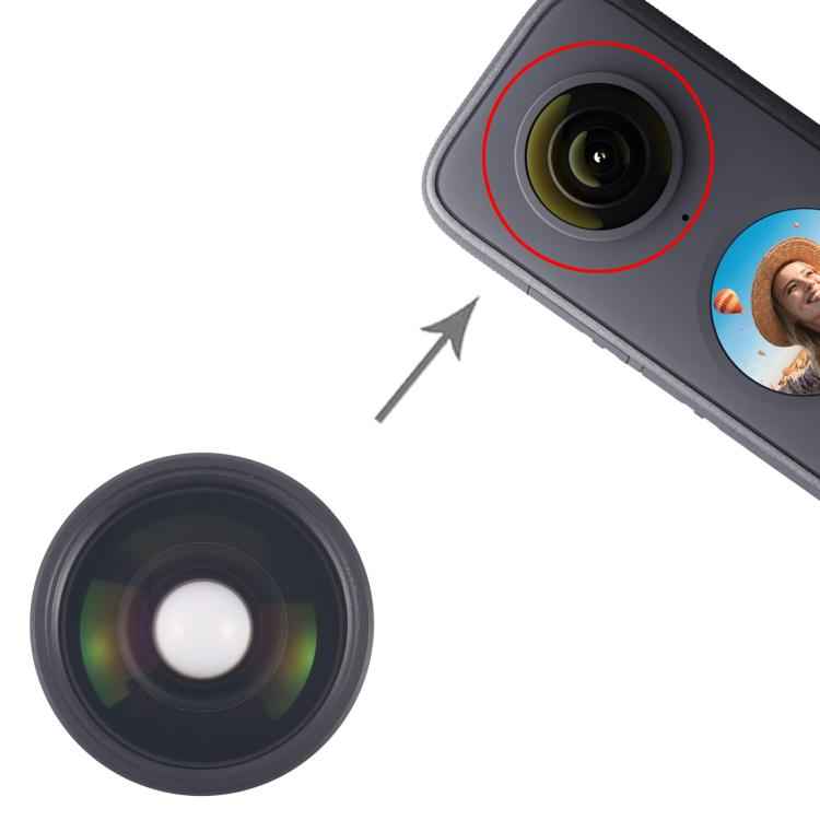 For Insta360 X2 OEM Rear Camera Lens Cover, For Insta360 One X2