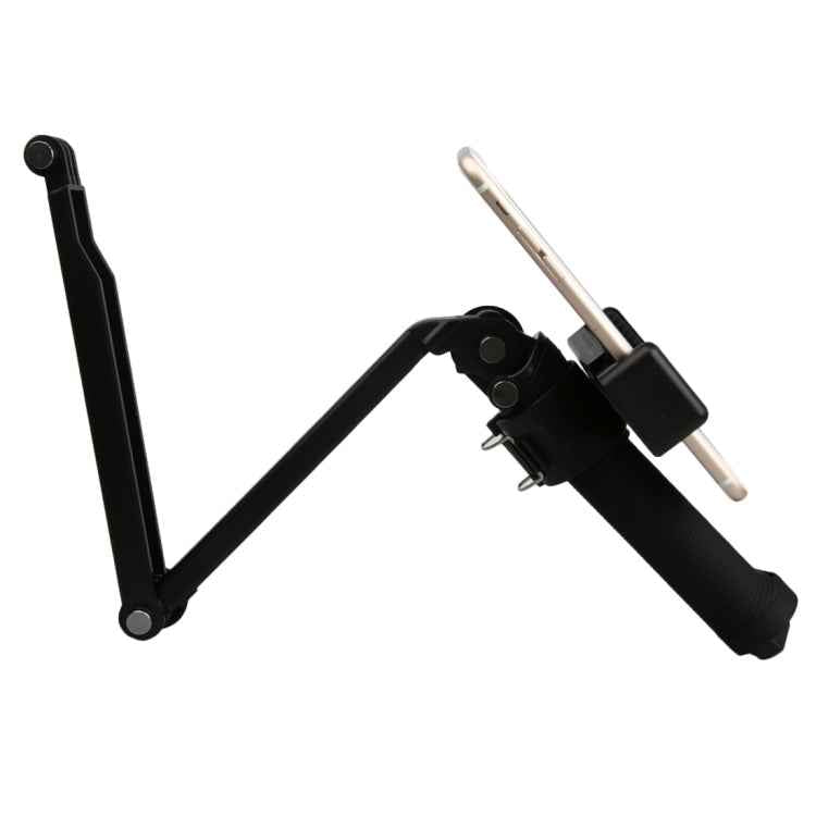 Mobile Phone Clip Holder for GoPro & SJCAM & Xiaoyi Handheld Selfie Monopod, Dig Clip Port Diameter: 2.6cm-3cm