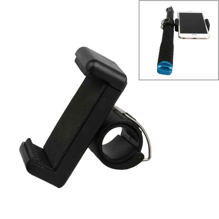 Mobile Phone Clip Holder for GoPro & SJCAM & Xiaoyi Handheld Selfie Monopod, Small Clip Port Diameter: 2cm-2.3cm
