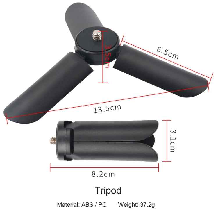 Mini Tripod Mount + Flashlight Extension Bracket for DJI OSMO Mobile 2