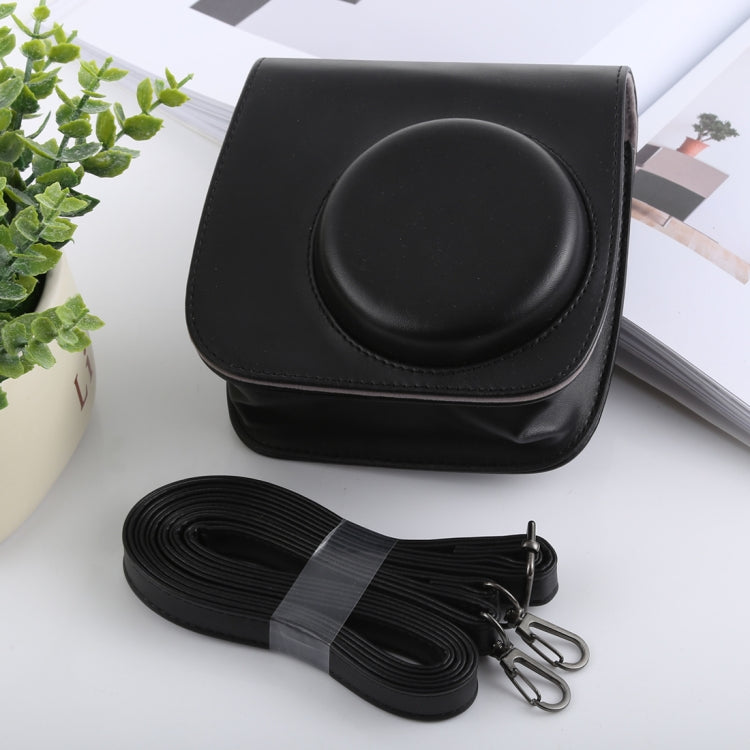 Retro Style Full Body Camera PU Leather Case Bag with Strap for FUJIFILM instax mini 9 / mini 8+ / mini 8, For FUJI mini 9, For FUJI mini 9