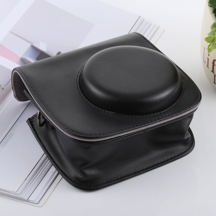 Retro Style Full Body Camera PU Leather Case Bag with Strap for FUJIFILM instax mini 9 / mini 8+ / mini 8, For FUJI mini 9, For FUJI mini 9
