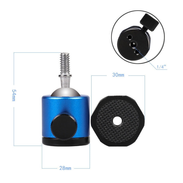 Mini 360 Degree Rotation Panoramic Metal Ball Head for DSLR & Digital Cameras