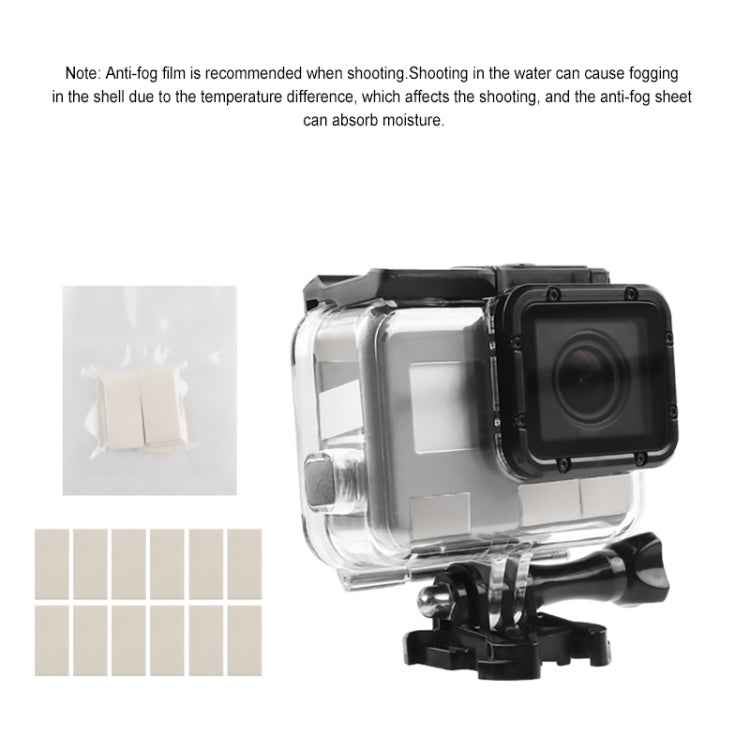 GP452 Waterproof Case + Touch Back Cover for GoPro HERO7 White / Silver