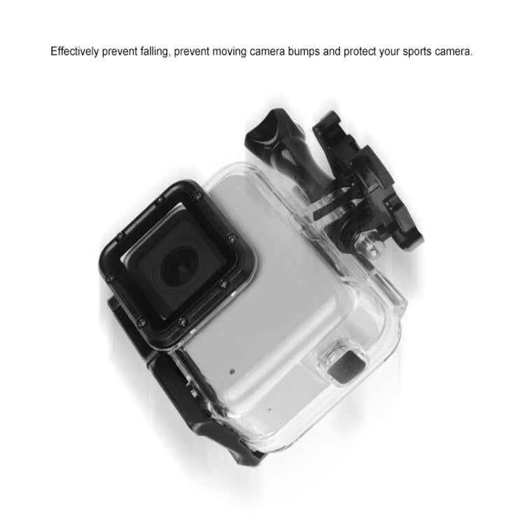 GP452 Waterproof Case + Touch Back Cover for GoPro HERO7 White / Silver
