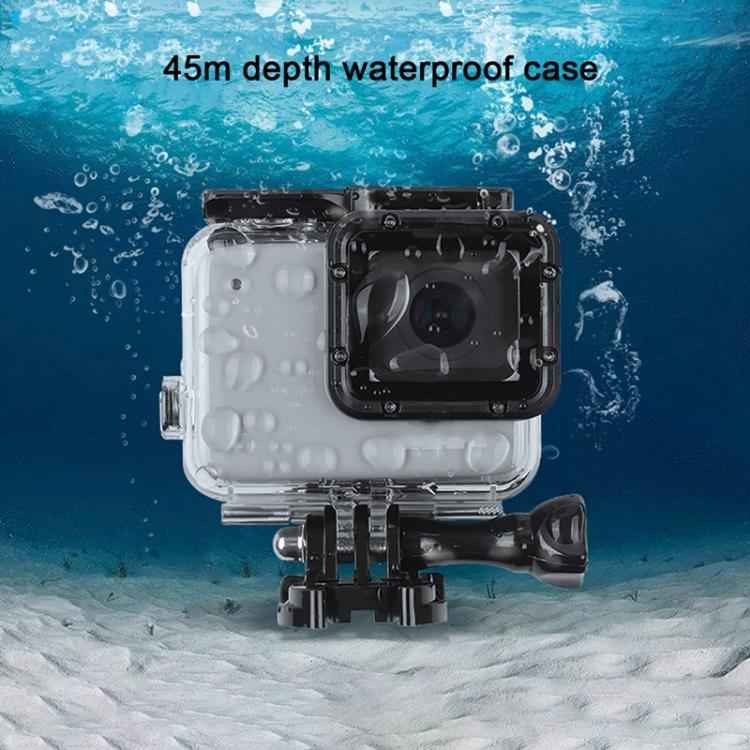 GP452 Waterproof Case + Touch Back Cover for GoPro HERO7 White / Silver