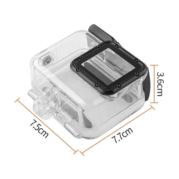 GP452 Waterproof Case + Touch Back Cover for GoPro HERO7 White / Silver