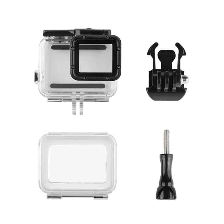 GP452 Waterproof Case + Touch Back Cover for GoPro HERO7 White / Silver
