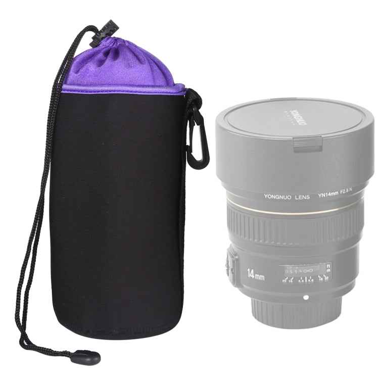 SLR Camera Lens Bag Micro Single Lens Bag Lens Inner Bile Bag Waterproof Protective Case Plus Velvet Thickening, Diameter: 10cm, Height: 14cm