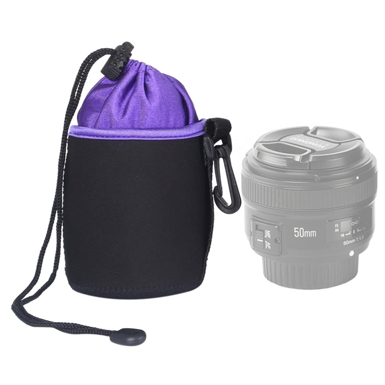SLR Camera Lens Bag Micro Single Lens Bag Lens Inner Bile Bag Waterproof Protective Case Plus Velvet Thickening, Diameter: 8.5cm, height: 10cm