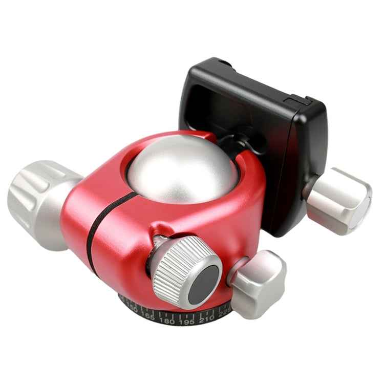 FITTEST X4 Low Center of Gravity High Locking Force Panoramic Ball Head with Quick Release Plate for DSLR & Digital Cameras, Load Max 10kg