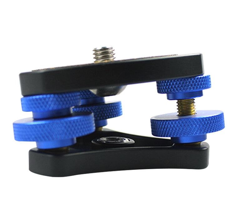 Base niveladora de burbuja de precisión DLEV-3838 con placa para trípode, tornillo de 3/8 de pulgada y 3 diales de ajuste para trípode, DLEV-3838