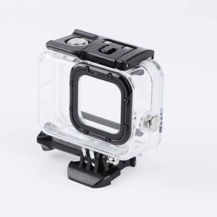 For GoPro HERO8 Black 45m Waterproof Housing Protective Case with Buckle Basic Mount & Screw