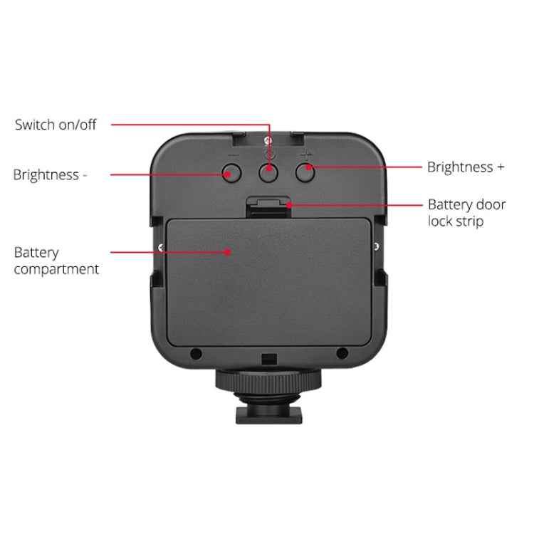 YELANGU LED01 49 LED Video Light for Camera / Video Camcorder