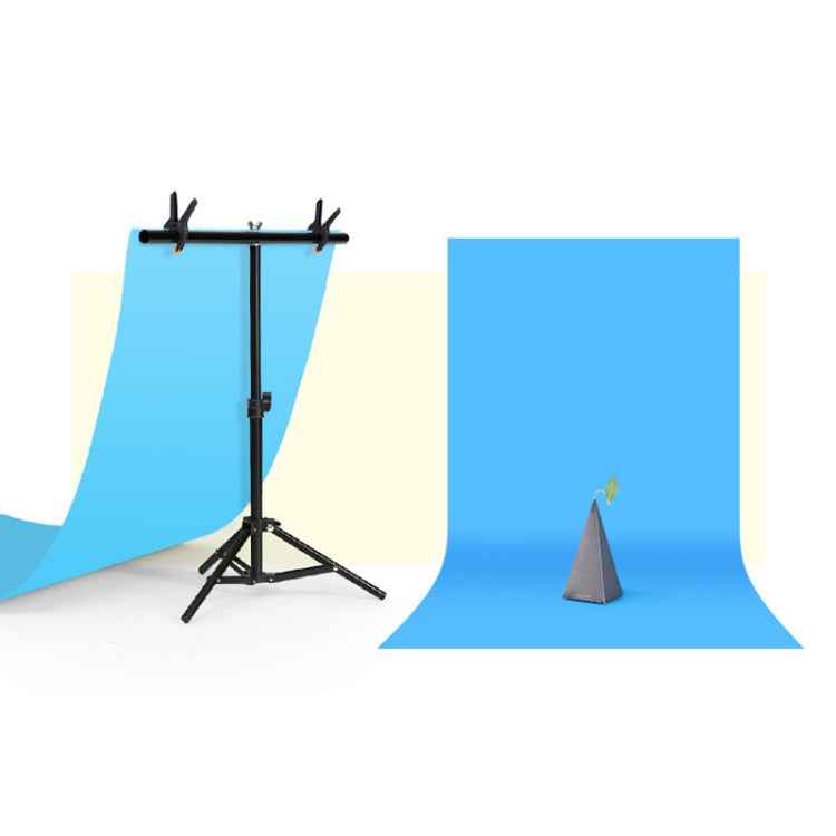 70x75cm T-Shape Photo Studio Background Support Stand Backdrop Crossbar Bracket Kit with Clips, No Backdrop