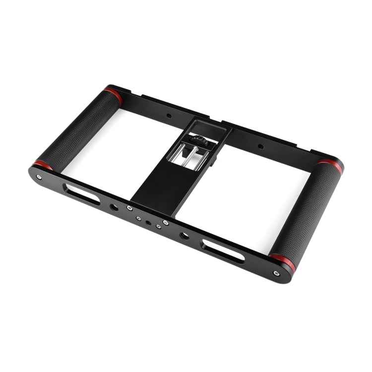 YELANGU PC05 YLG0909B Vlogging Live Broadcast Smartphone Metal Cage Video Rig Filmmaking Recording Handle Stabilizer Bracket for iPhone, Galaxy, Huawei, Xiaomi, HTC, LG, Google, and Other Smartphones