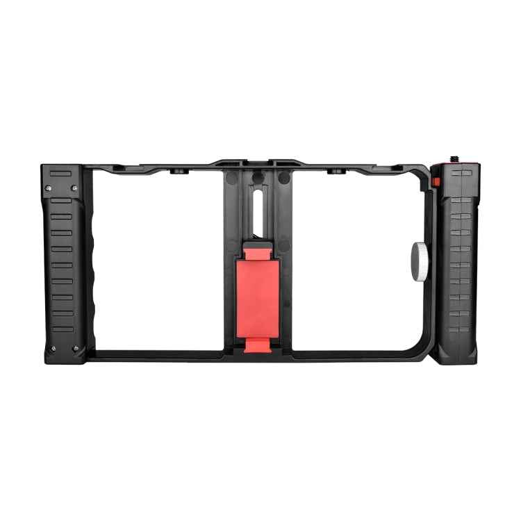 YELANGU PC02A Vlogging Live Broadcast Plastic Cage Video Rig Filmmaking Stabilizer Bracket for iPhone, Galaxy, Huawei, Xiaomi, HTC, LG, Google, and Other Smartphones