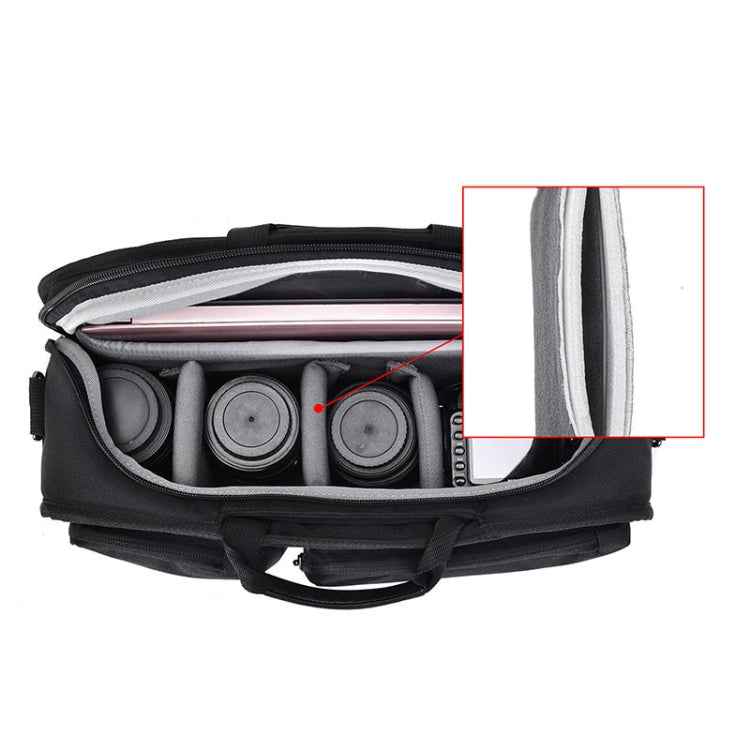 CADEN D28 Portable Multifunctional Single and Double Shoulder Camera Bag With Strap