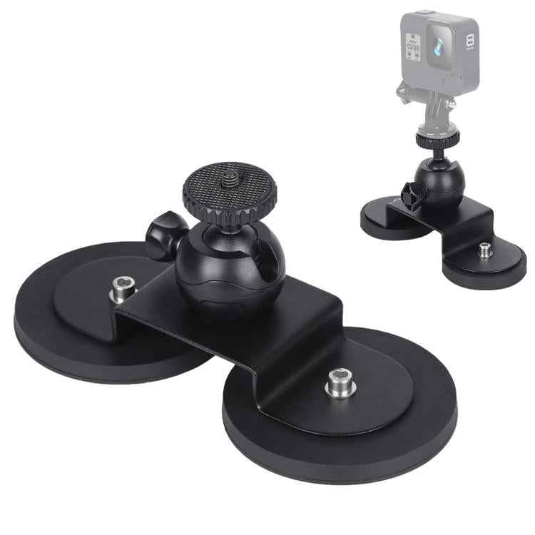 Car Suction Cup Mount Bracket for GoPro Hero11 Black / HERO10 Black / HERO9 Black / HERO8 Black /7 /6 /5 /5 Session /4 Session /4 /3+ /3 /2 /1, Xiaoyi and Other Action Cameras, Size: L