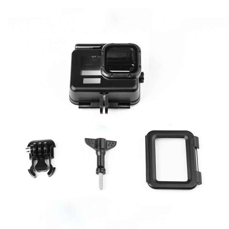 50m Waterproof Housing Protective Case with Buckle Basic Mount & Screw for GoPro HERO10 Black / HERO9 Black