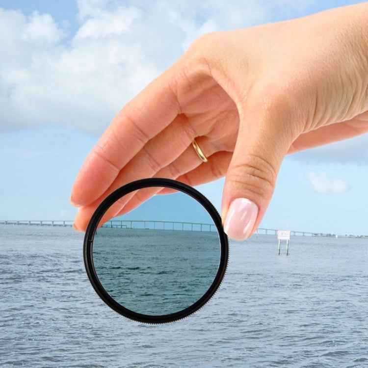 RUIGPRO for GoPro HERO10 Black / HERO9 Black Professional 52mm CPL Lens Filter with Filter Adapter Ring & Lens Cap