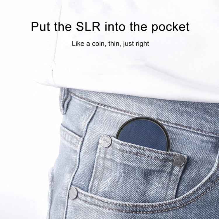 RUIGPRO for GoPro HERO10 Black / HERO9 Black Professional 52mm CPL Lens Filter with Filter Adapter Ring & Lens Cap