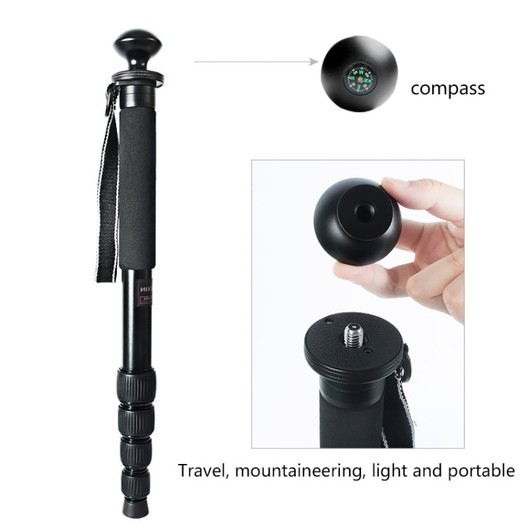 BEXIN MAS285 - Monópode portátil de aleación de aluminio para cámara DSLR de viaje al aire libre (MAS285)