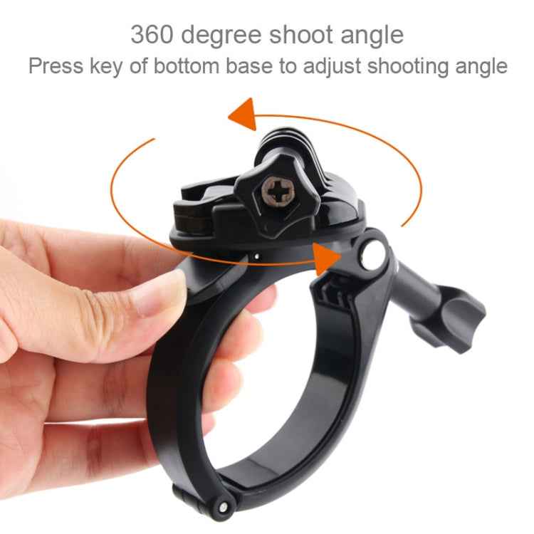 GP434 Large Size Bicycle Motorcycle Handlebar Fixing Mount for GoPro, Insta360, DJI and Other Action Cameras