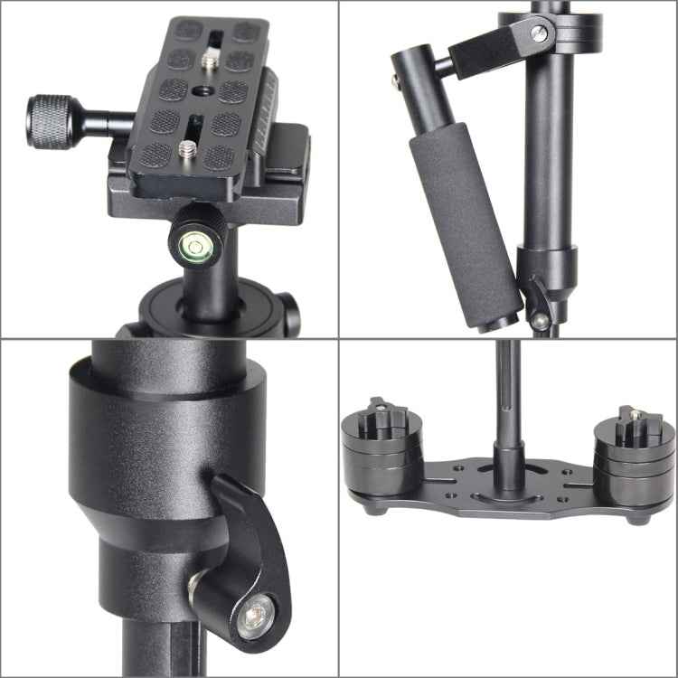 YELANGU S40N Aluminum Handheld Stabilizer for Camcorder DV Video Camera DSLR