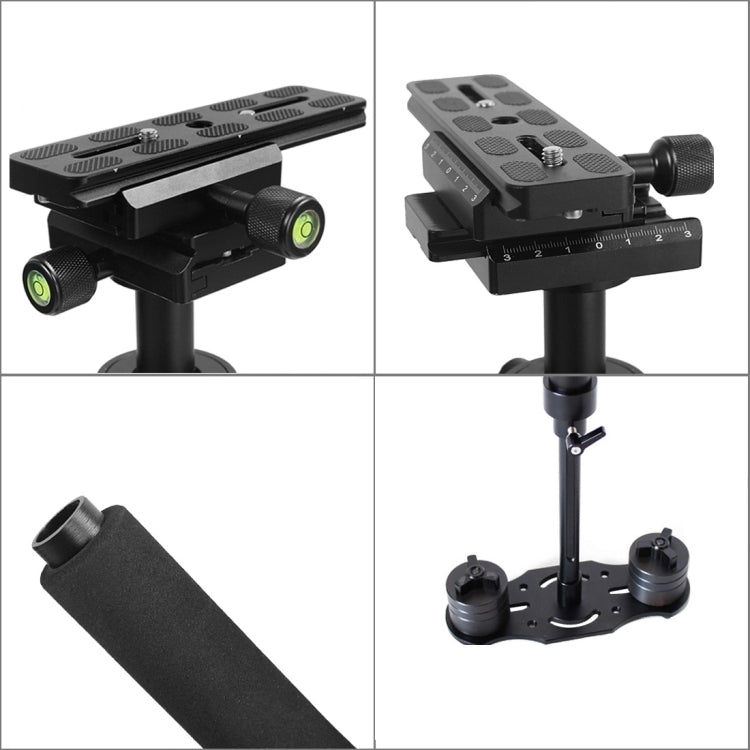YELANGU S60N Aluminum Handheld Stabilizer for Camcorder DV Video Camera DSLR