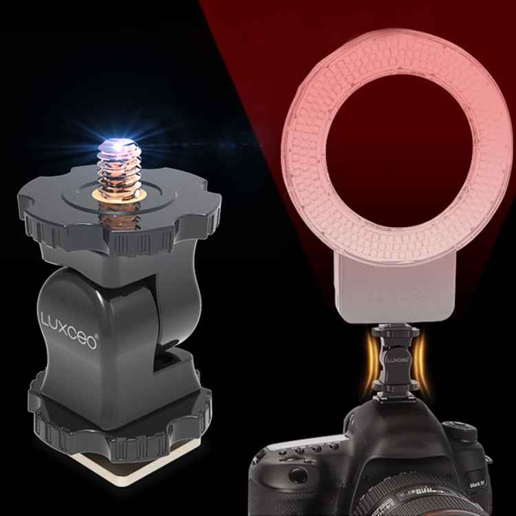 LUXCeO PA1 Camera Universal Hot Shoe Holder Damping Ball-Head Bracket