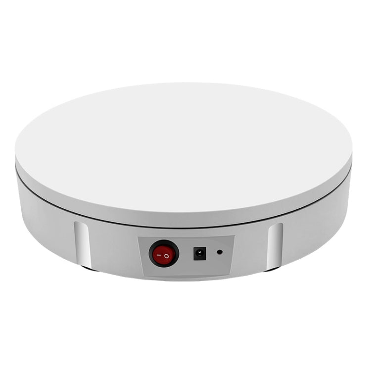 22cm Electric Rotating Display Stand Video Shooting Props Turntable, Load: 50kg, US Plug