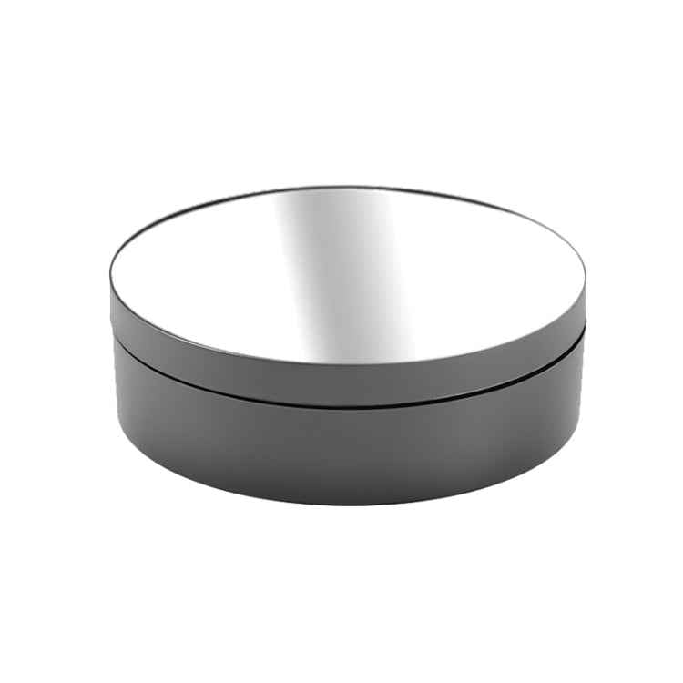 12cm 360 Degree Rotating Turntable Mirror Electric Display Stand Video Shooting Props Turntable, Load: 3kg, 12cm Mirror Black, 12cm Mirror White