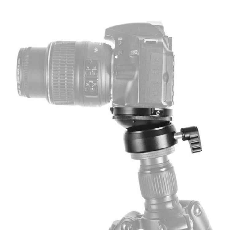 BEXIN DY-60N 3/8 inch Thread Dome Professional Tripod Leveling 360 Degree Panorama Head Base with Bubble Level & 3/8 inch Screw Adapter
