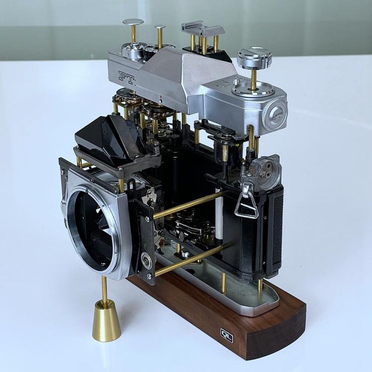 Non-Working Fake Dummy Camera Model Room Props Display Photo Studio Camera Model for Canon, For Canon (Coffee), For Canon (Red)