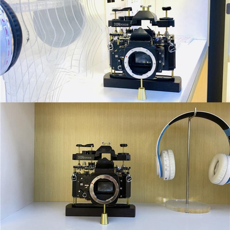 Non-Working Fake Dummy Camera Model Room Props Display Photo Studio Camera Model for Ricoh, For Ricoh (Black)
