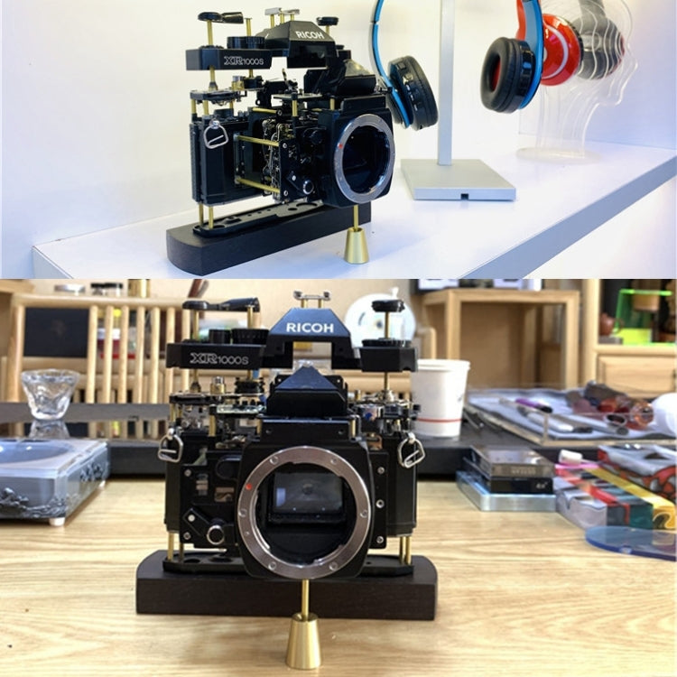 Non-Working Fake Dummy Camera Model Room Props Display Photo Studio Camera Model for Ricoh, For Ricoh (Black)