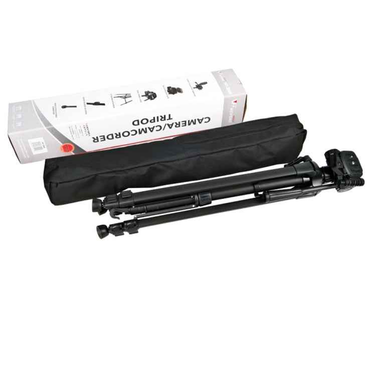 WeiFeng WT-3560 3-Section Folding Legs Live Broadcast Aluminum Alloy Tripod Mount
