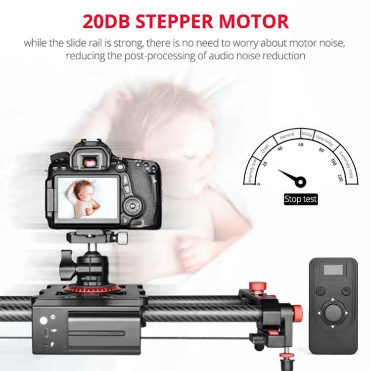 YELANGU L80TC 80cm Electrical Slide Rail Track with 2.4GHz Remote Control for SLR Cameras / Video Cameras