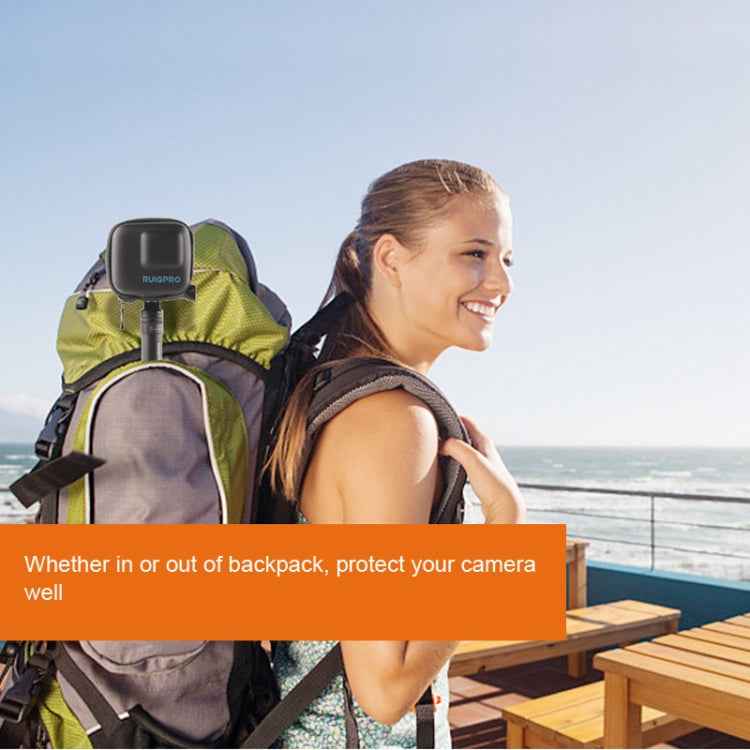 RUIGPRO Super Mini EVA Storage Protective Case Box for GoPro Hero11 Black / HERO10 Black / HERO9 Black / HERO8 Black /7 /6 /5