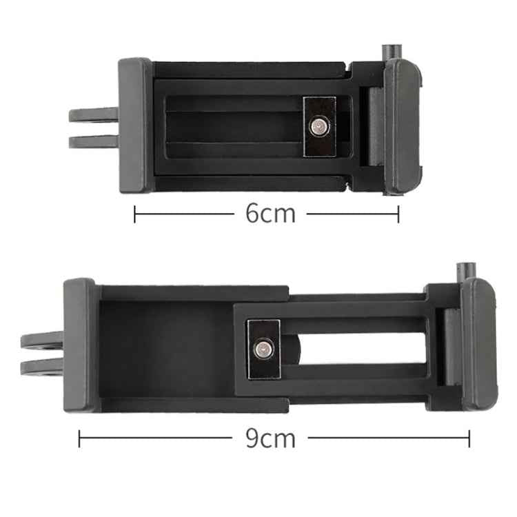 Selfie Sticks Monopods Mount Phone Clamp for iPhone, Samsung, HTC, Sony, LG and other Smartphones, Clip Range: 6-9cm