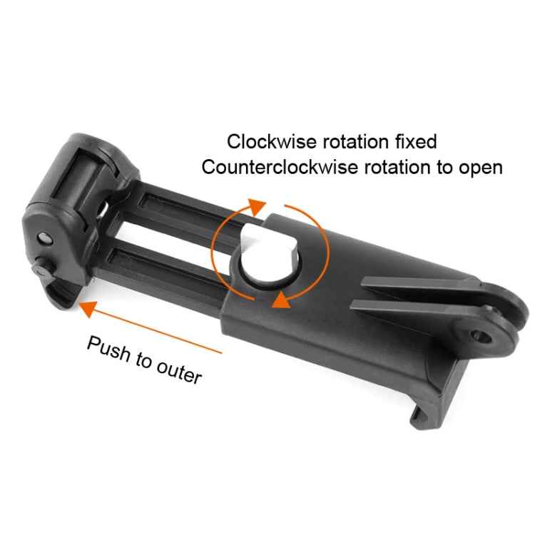 Selfie Sticks Monopods Mount Phone Clamp for iPhone, Samsung, HTC, Sony, LG and other Smartphones, Clip Range: 6-9cm