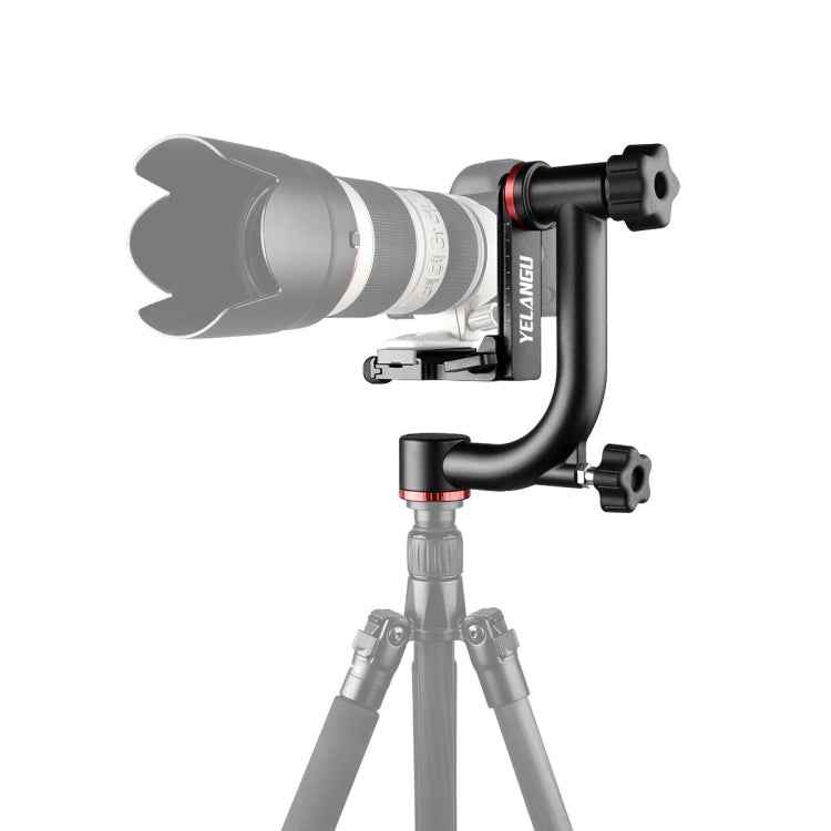 YELANGU A201 360 Degree Horizontal Gimbal Tripod Head for DV and SLR Cameras