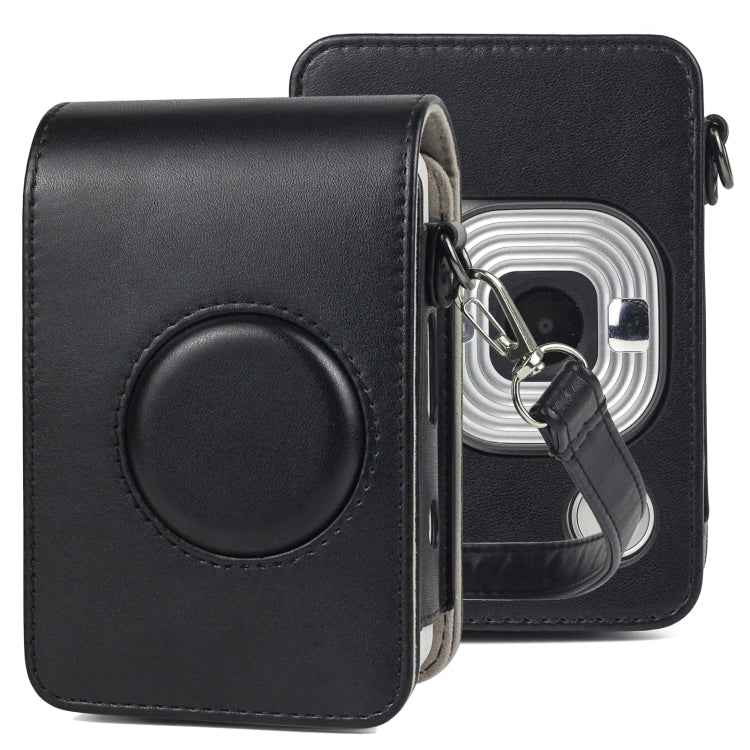 Full Body Camera Retro PU Leather Case Bag with Strap for FUJIFILM instax mini Liplay